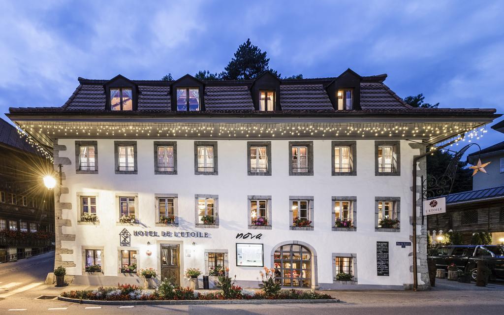 Romantik Hôtel l'Etoile Charmey Exterior foto